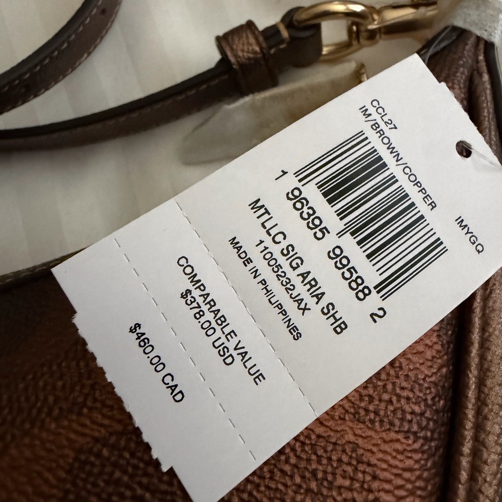 Coach Aria bag - metallic copper - Picture 4 of 5